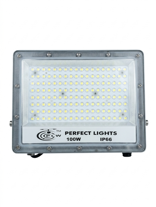 PLW 100W LED Flood Light IP66 Waterproof High Power Outdoor Indoor Light | 18 months warranty pack of 1