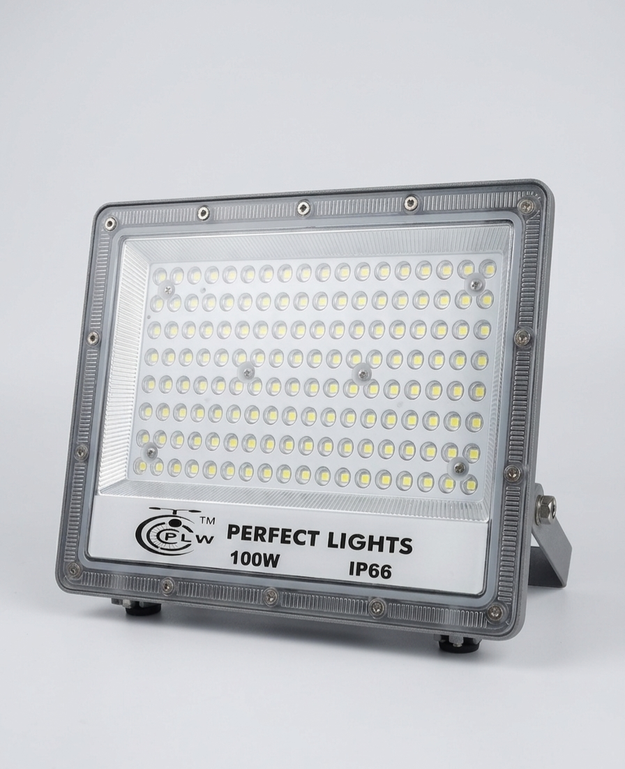 PLW 100W LED Flood Light IP66 Waterproof High Power Outdoor Indoor Light | 18 months warranty pack of 1