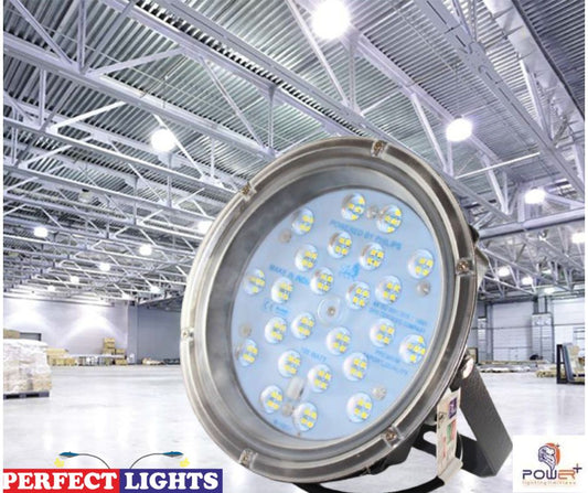 Power+ 100W LENS model UFO HIGH BAY LED Light with PC lenses Diffuser Cover 14000lm(white) | Pack of 1
