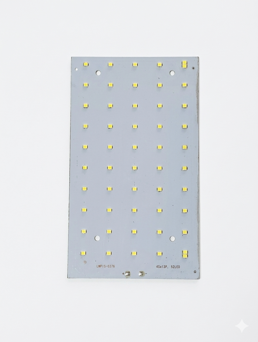 PLW 50W for Street Light  LED Combo set  – 1 nos MCPCB Board +1 nos  LED Driver + Free Heat Sink Paste | use For LED lights repair