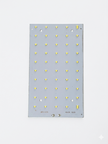 PLW 50W for Street Light  LED Combo set  – 1 nos MCPCB Board +1 nos  LED Driver + Free Heat Sink Paste | use For LED lights repair