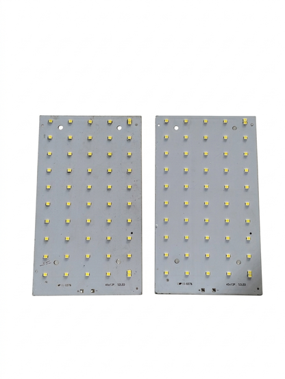 PLW 50 Watt  size 17 x 10 cm LED MCPCB Board LED color: WHITE (Pack of 2) for Street Light Repair