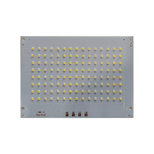 PLW 100W LED Flood Light MCPCB Board size 13x18 cm, High Brightness Replacement PCB