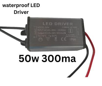 50w 300ma LED Driver Power Supply IP65 for Street Light & Flood Light - pack of 3
