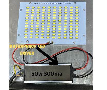 50w 300ma LED Driver Power Supply IP65 for Street Light & Flood Light - pack of 3