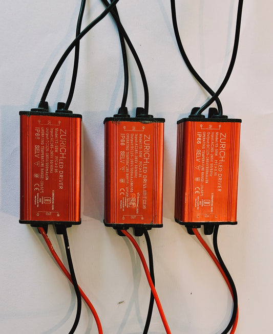 50w 300ma LED Driver Power Supply IP65 for Street Light & Flood Light - pack of 3