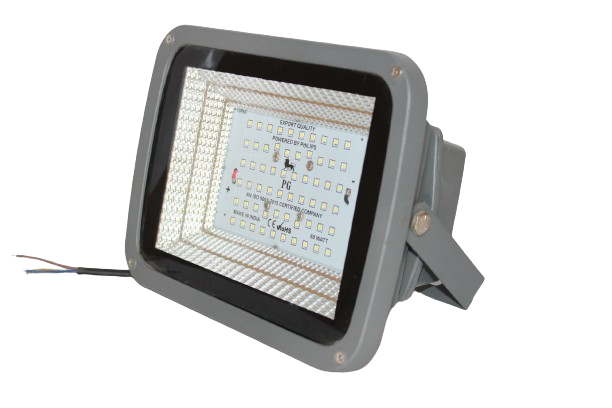 Power Plus's 60watt Led  Flood Light Premium Heavy King Model, INDUSTRIAL Waterproof - IP66 Led Lights |Short circuit & surge protection -(Light color: White)-Pack of 1.