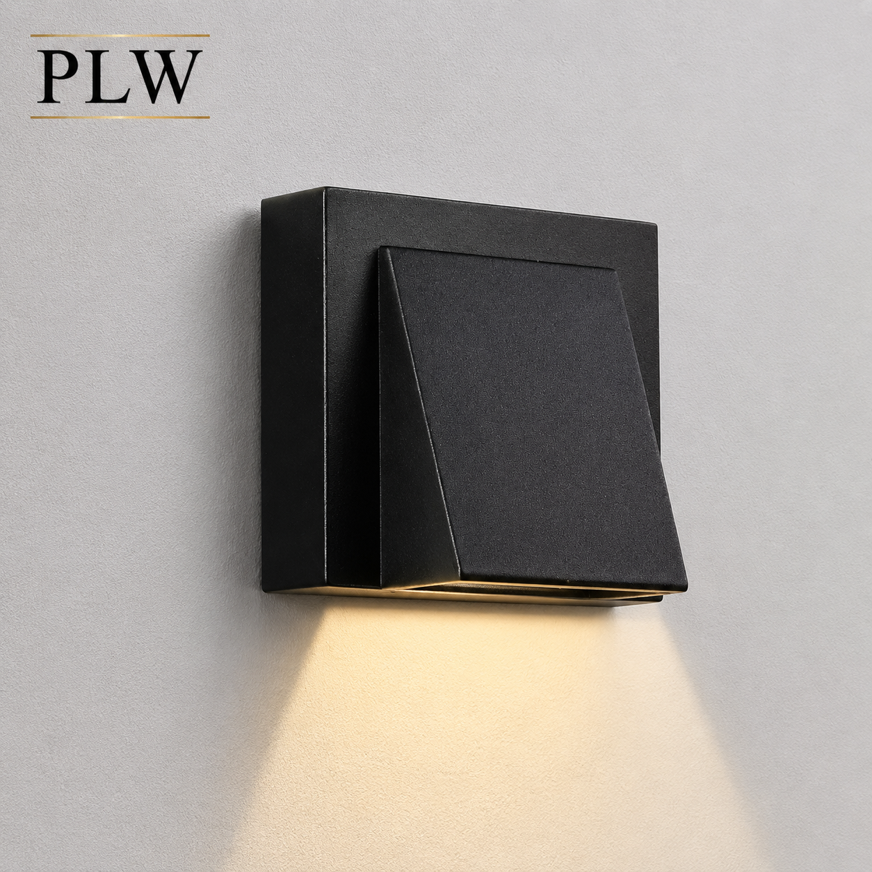 PLW 1 Way K 3W LED Wall Light | 6W IP66 Waterproof Outdoor Wall Lamp | Warm White | Premium Aluminium Body | 1 Year Warranty- 1 pcs