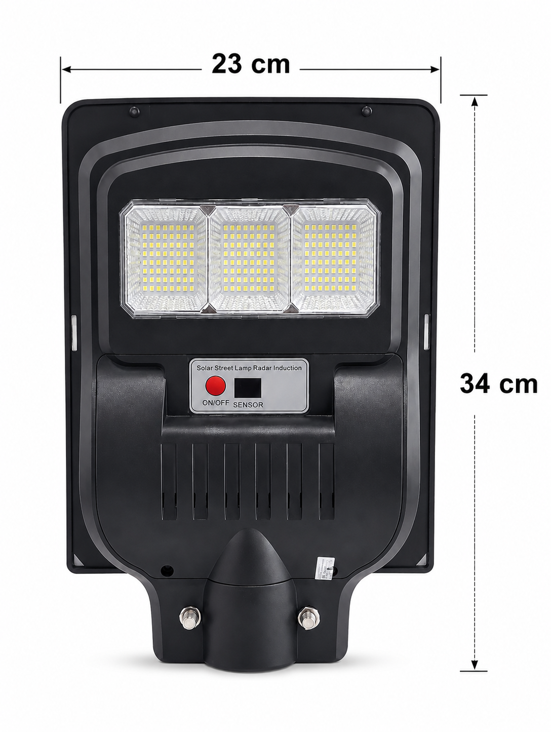 40 WATT SOLAR ALL IN ONE, SOLAR LED Street LIGHT-SINGLE WINDOW, With Remote,  Waterproof  Outdoor Rectangular, Outdoor Street Light for Play ground, Hospitals, Offices, Showrooms and Parking space- Pack of 1