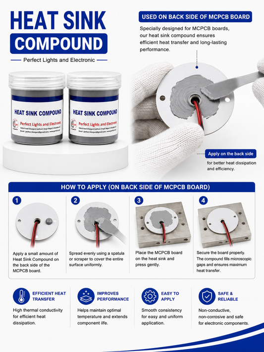 PLW Heat Sink Compound – Pack of 2 (100gm Each | Total 200gm)